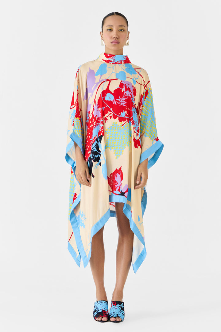 Cream Ikigai Kimono Dress