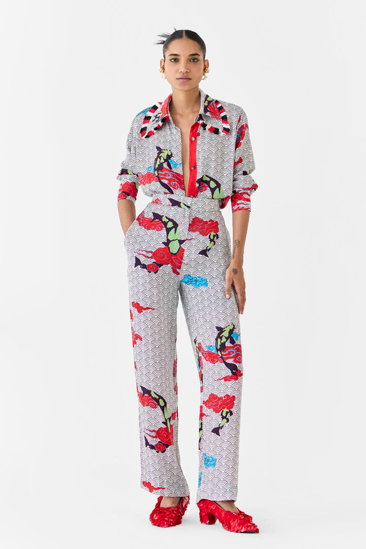 Koi Shirt & Trousers Co-ord