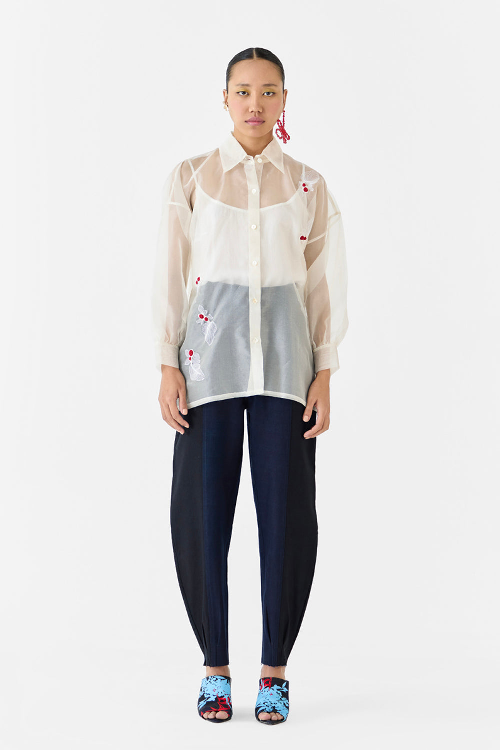 Koi Organza Shirt