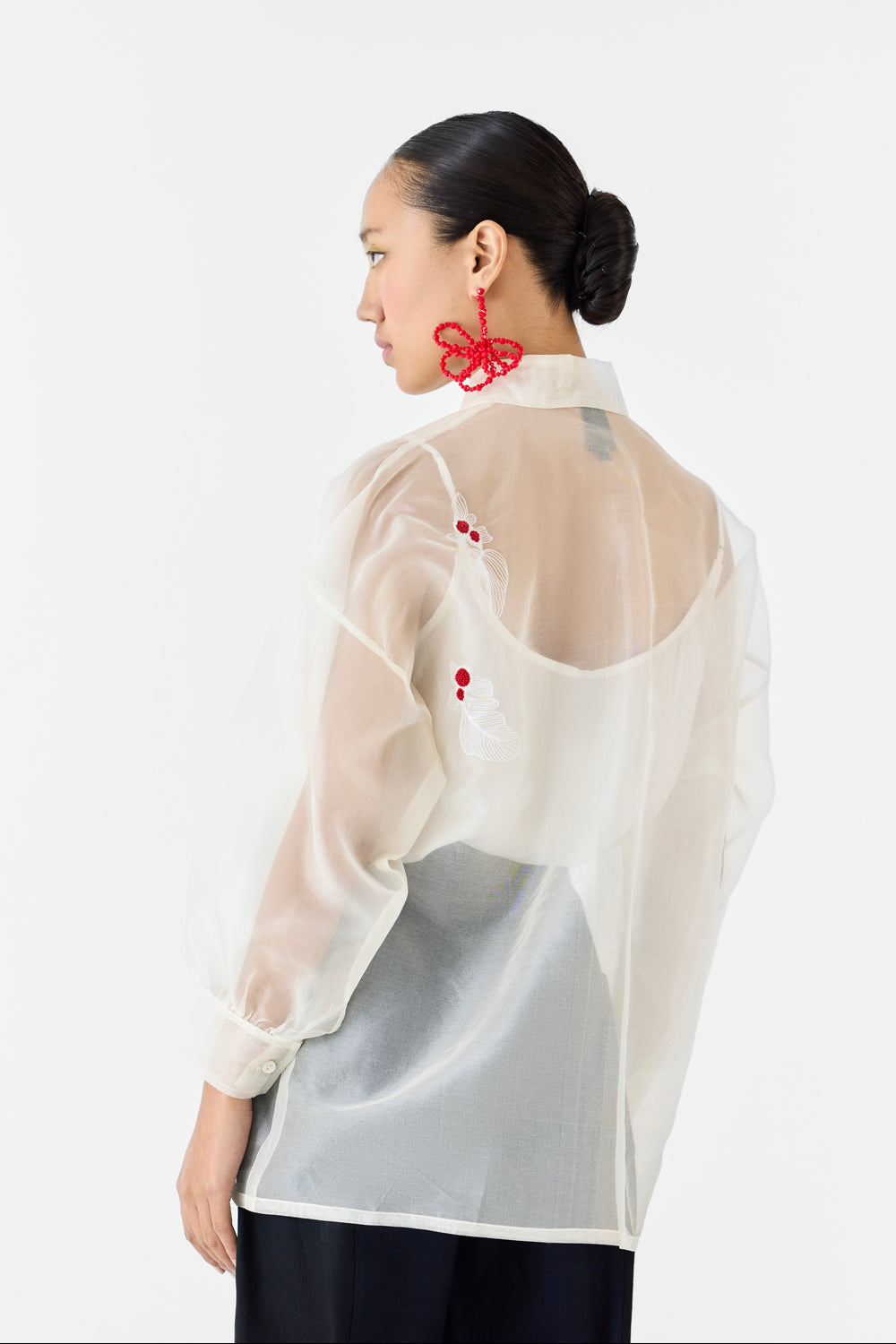 Koi Organza Shirt