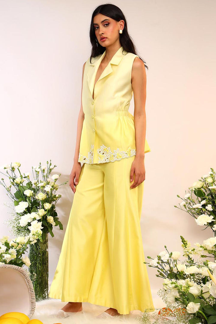 Citrus Burst Blazer Co-ord Set