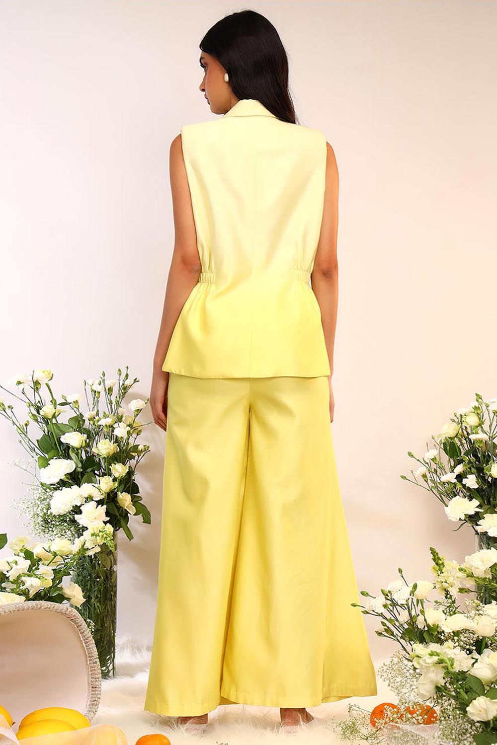 Citrus Burst Blazer Co-ord Set