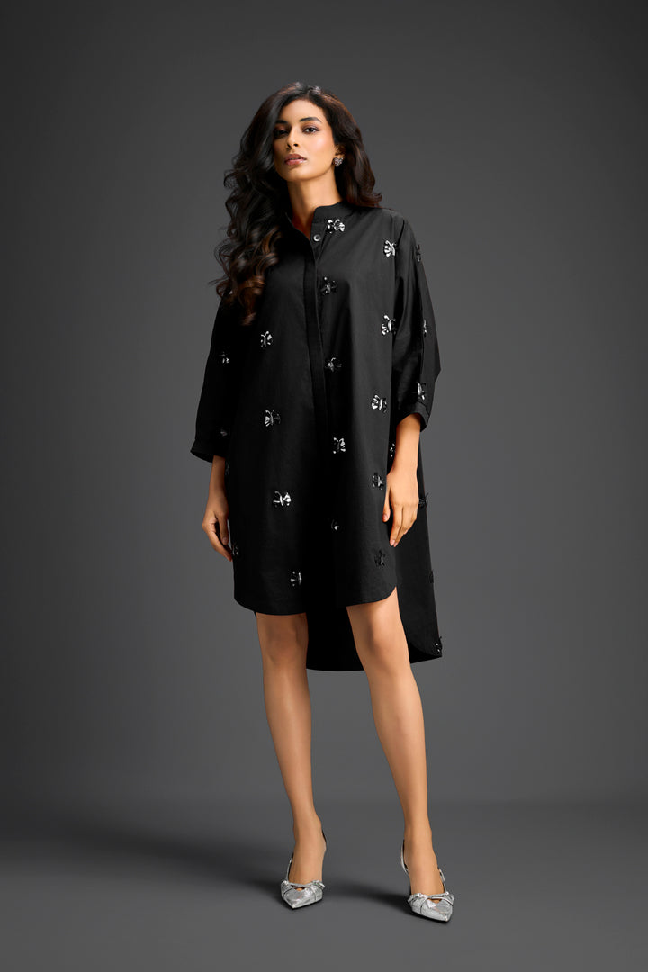Black Shirt Dress