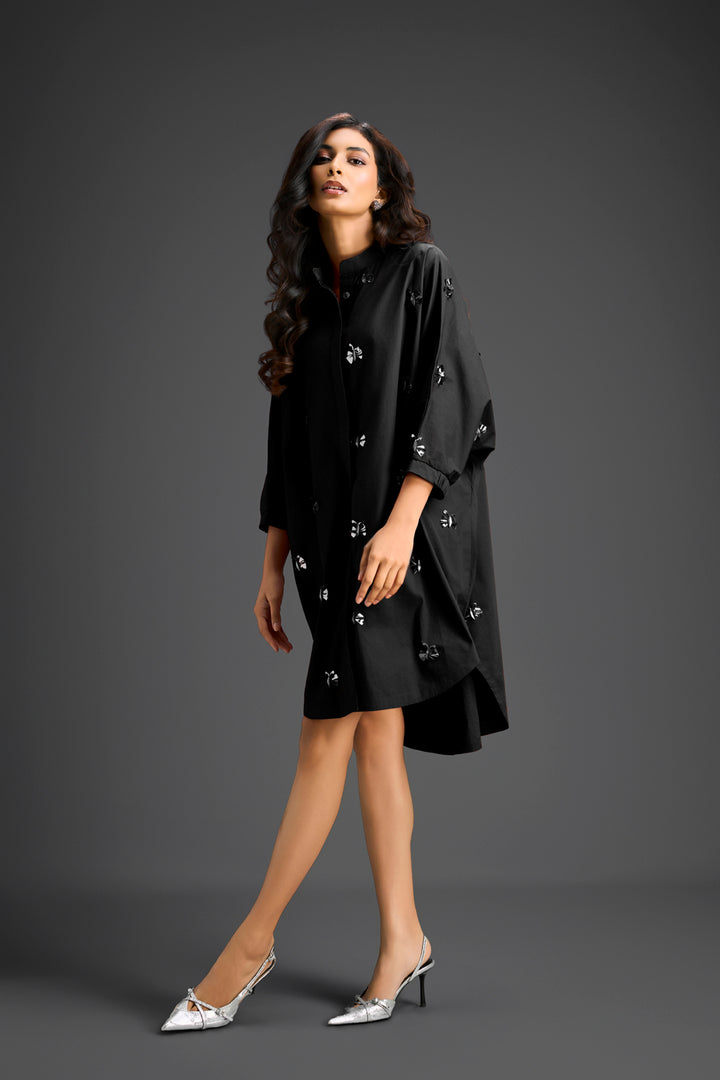 Black Shirt Dress
