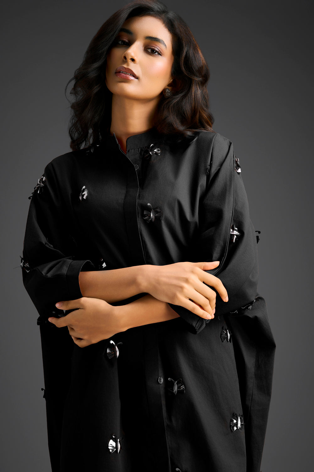 Black Shirt Dress