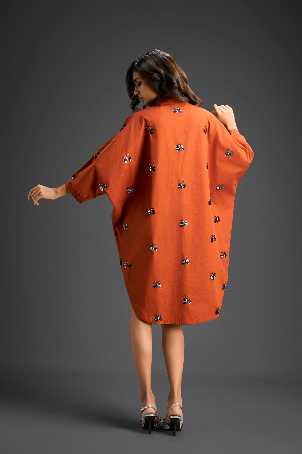 Rust Shirt Dress