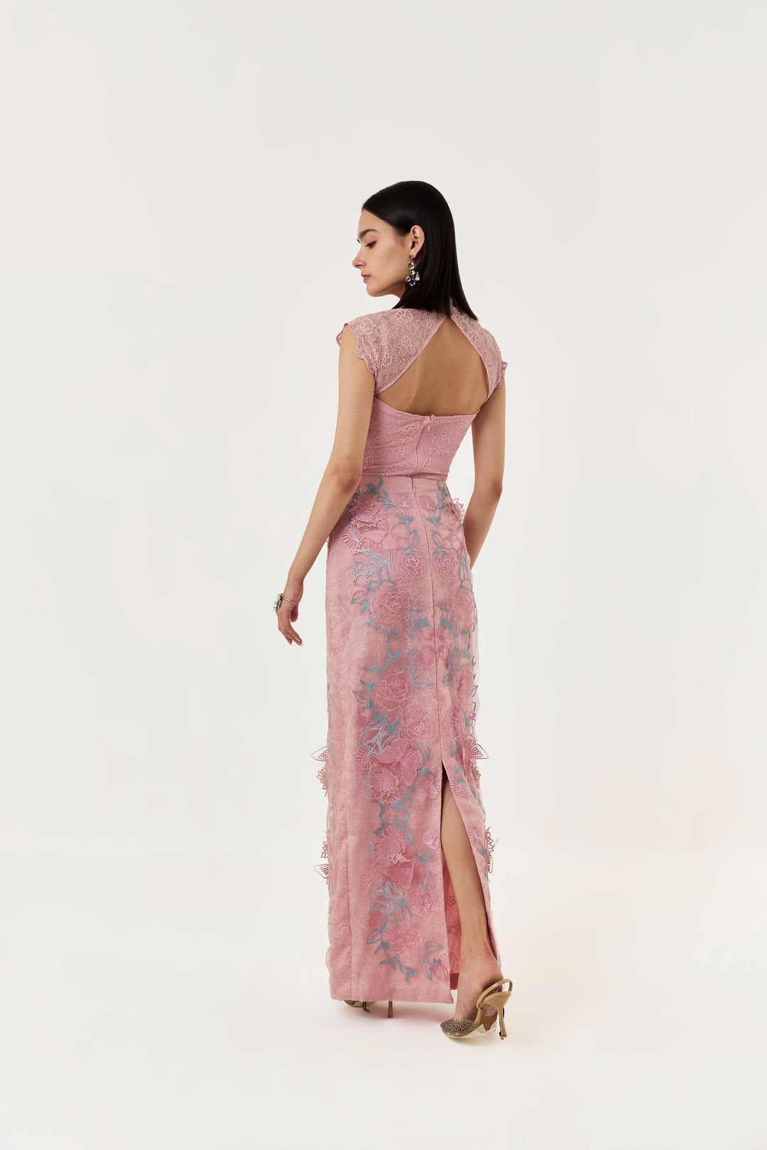 Butterfly Dahlia Skirt Set