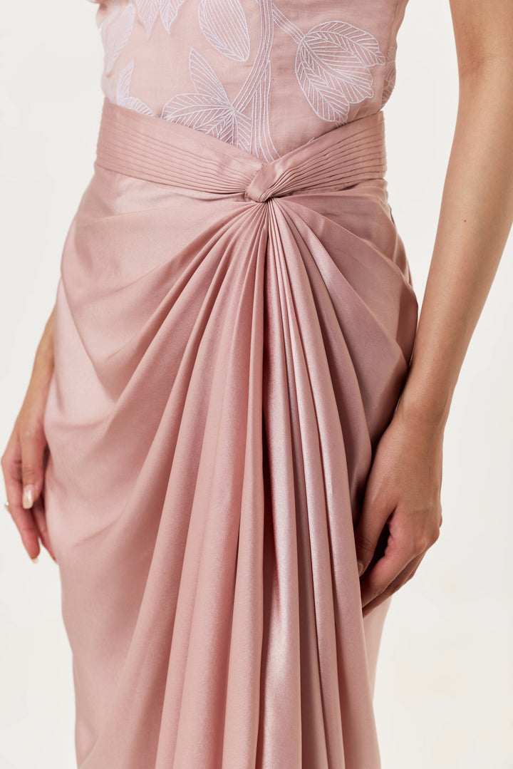 Wild Tulip Top & Skirt Set - Blush Pink