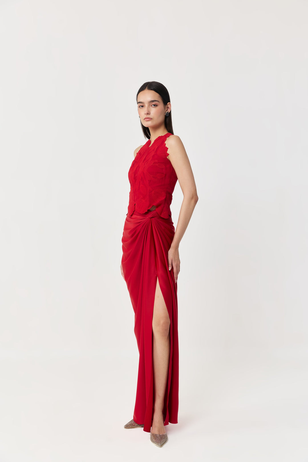 Wild Tulip Top Set - Red