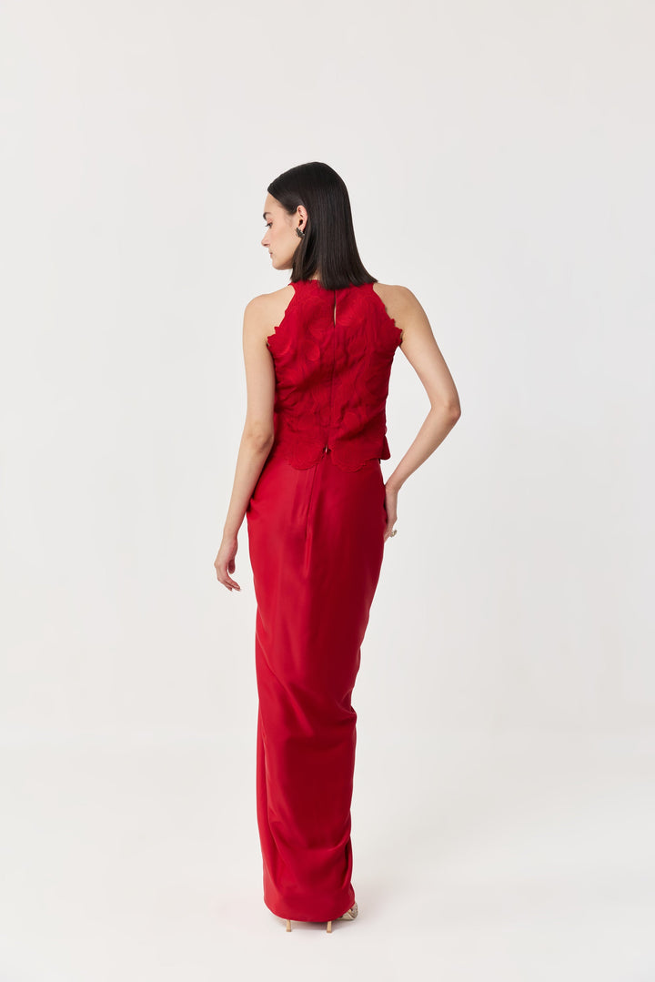 Wild Tulip Top - Red