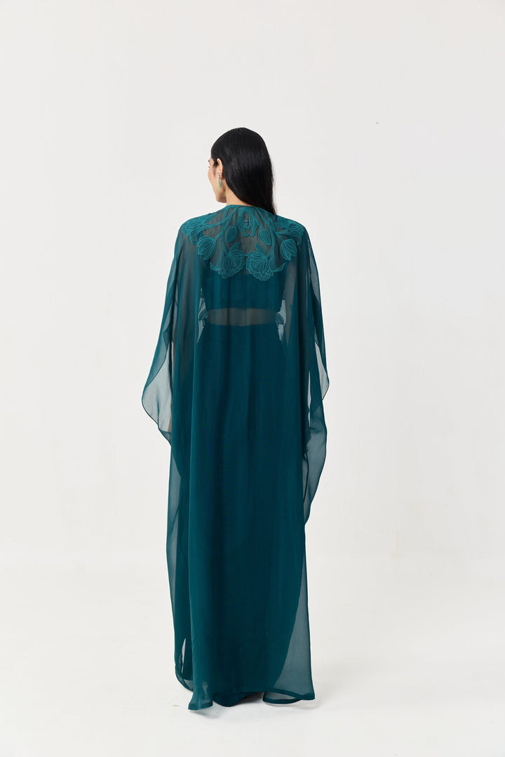 Wild Tulip Cape Set - Teal