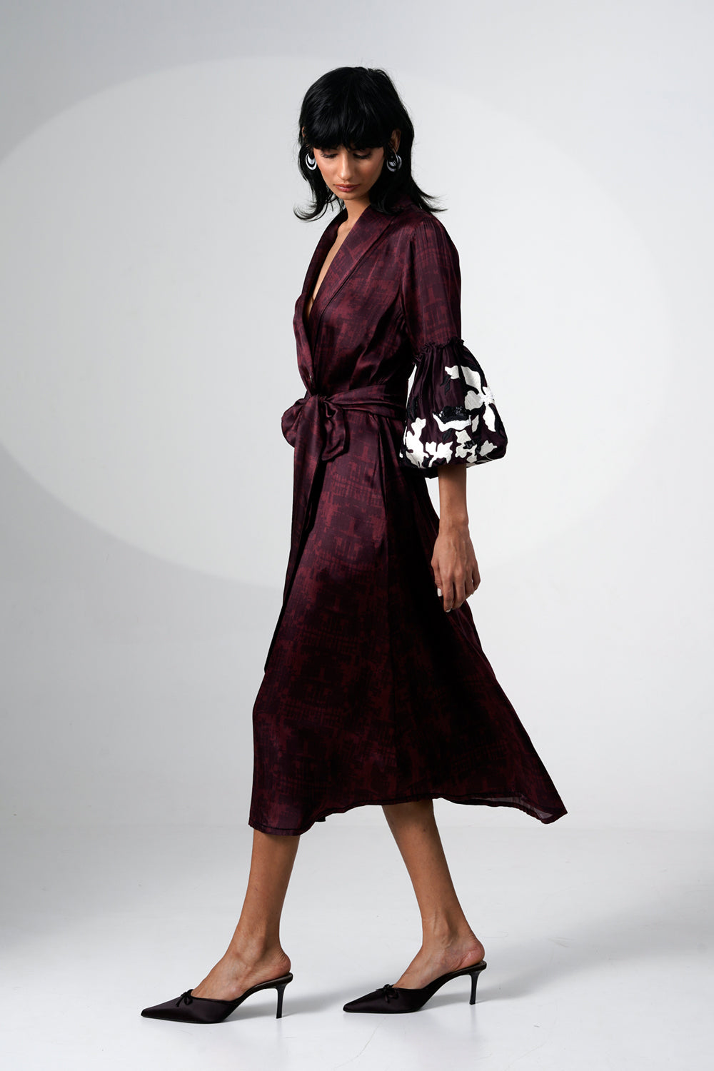 Okina Blazer Wrap Dress