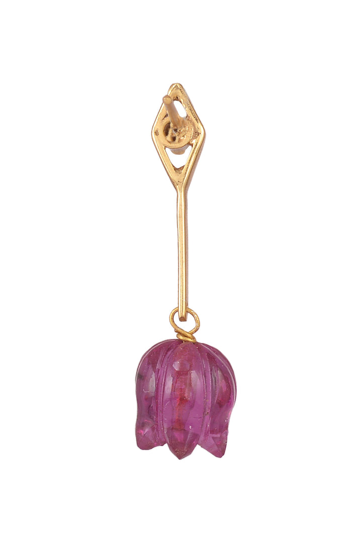 Pink Tulip Earrings