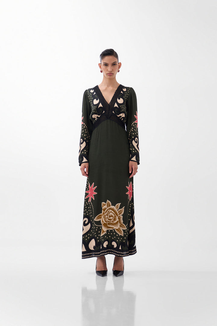 Aura Maxi - Old Rose