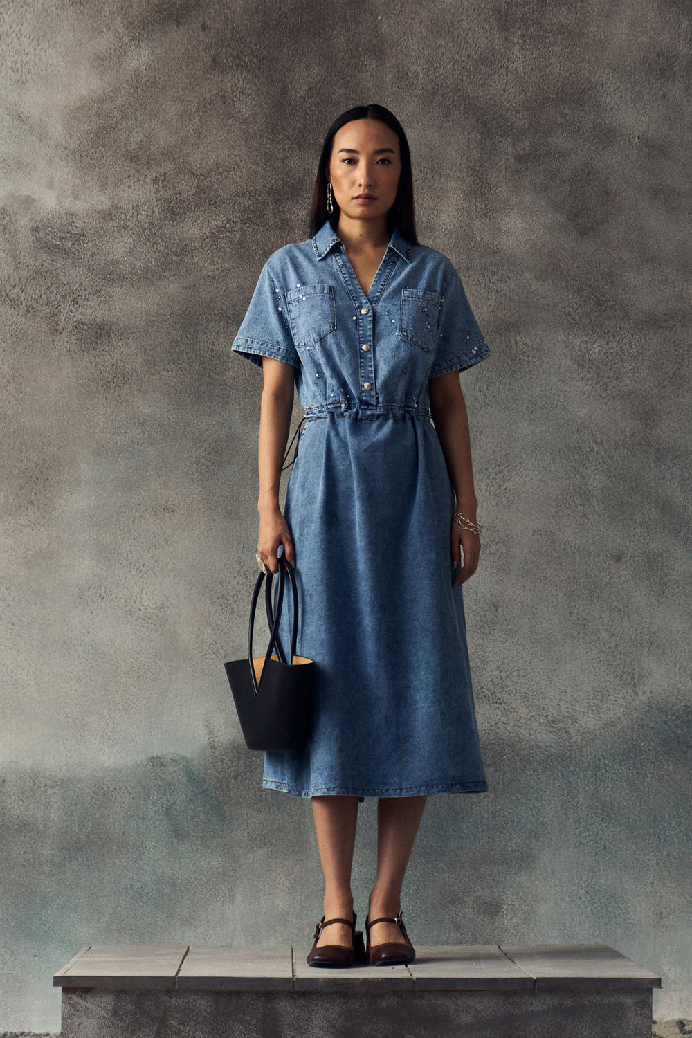 DENIM SHAYN DRESS
