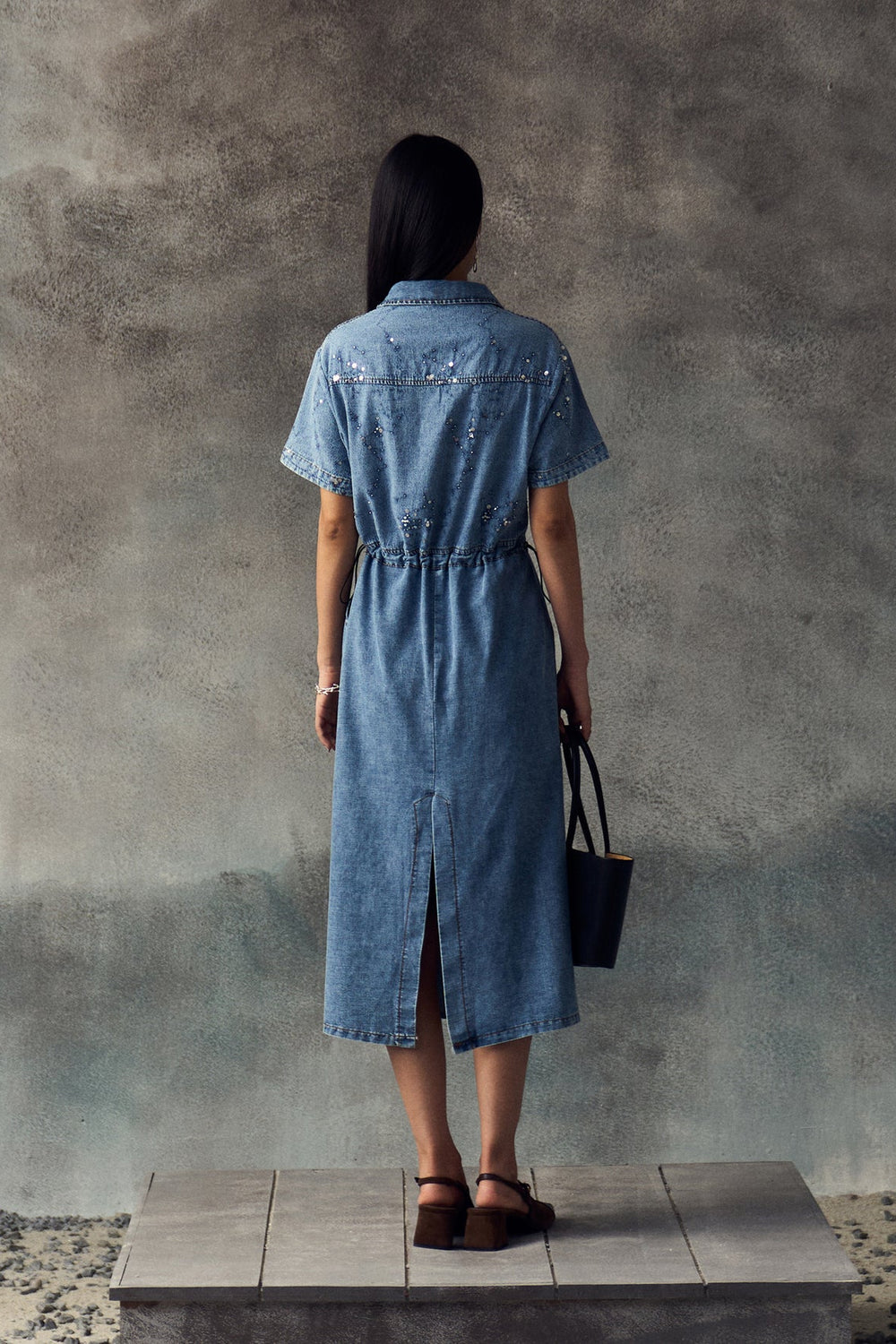 DENIM SHAYN DRESS