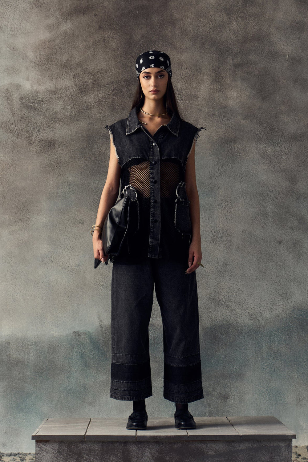BLACK SORRENTE COORD SET