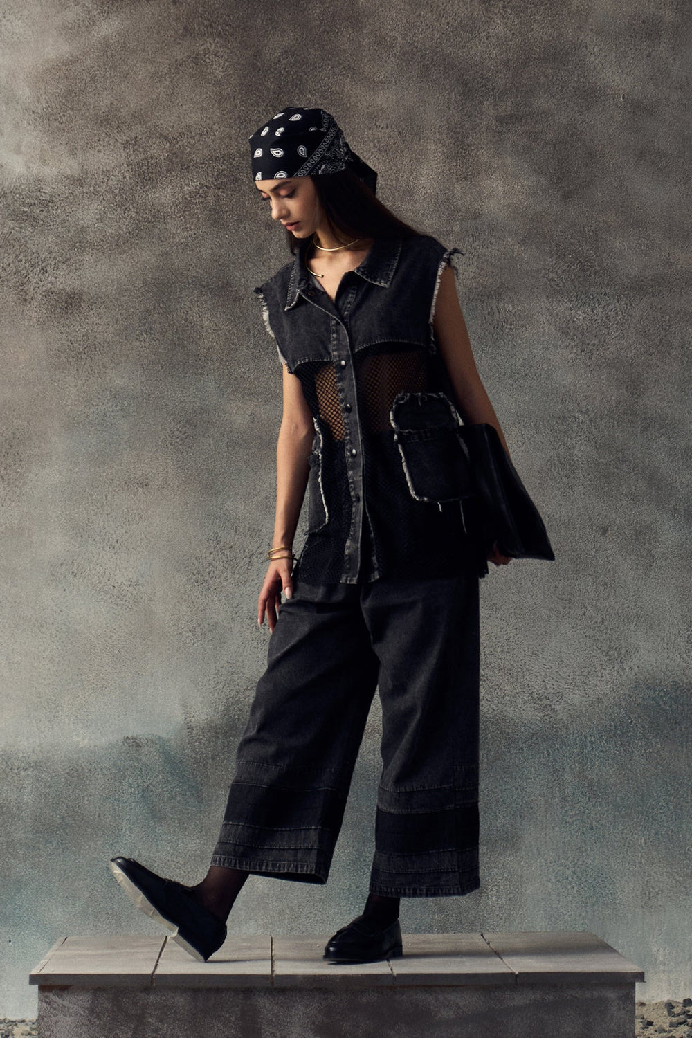 BLACK SORRENTE COORD SET
