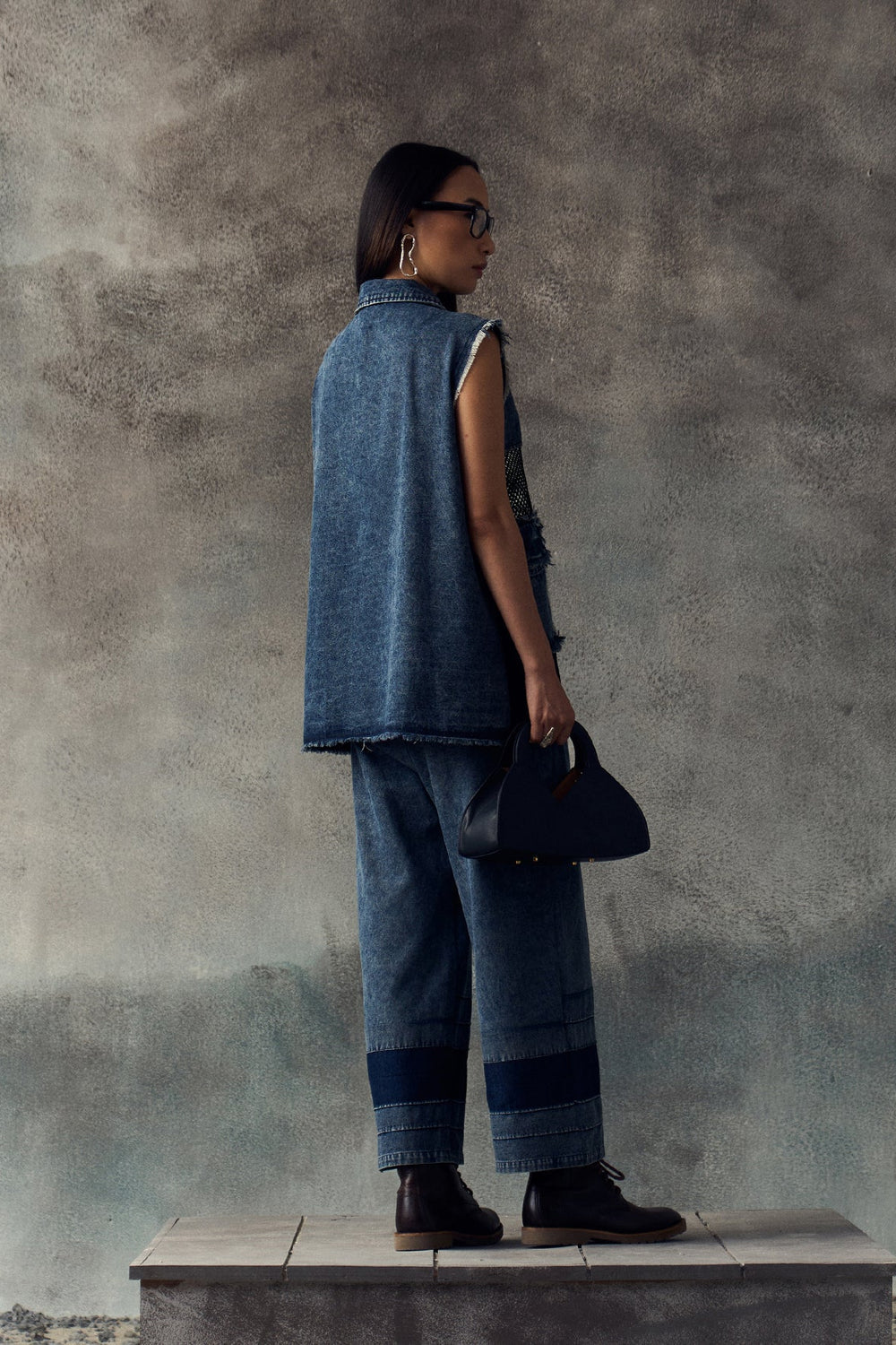 BLUE SORRENTE COORD SET