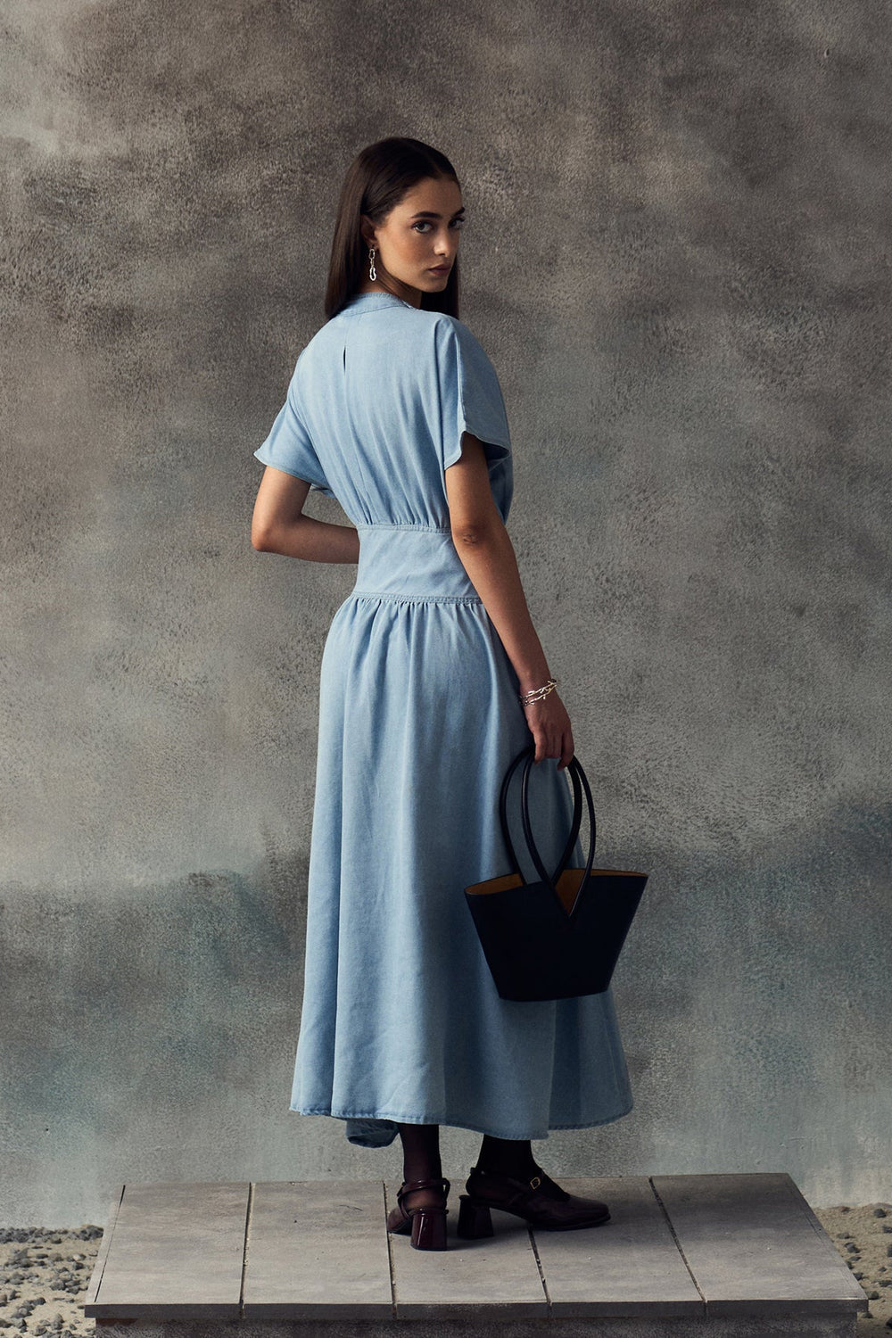 SKY BLUE ANISE DRESS