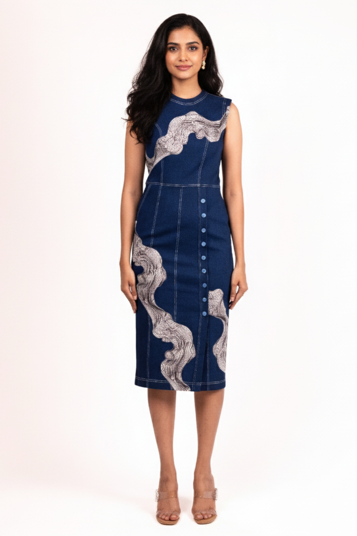 Waters of August Pencil Fit Dress