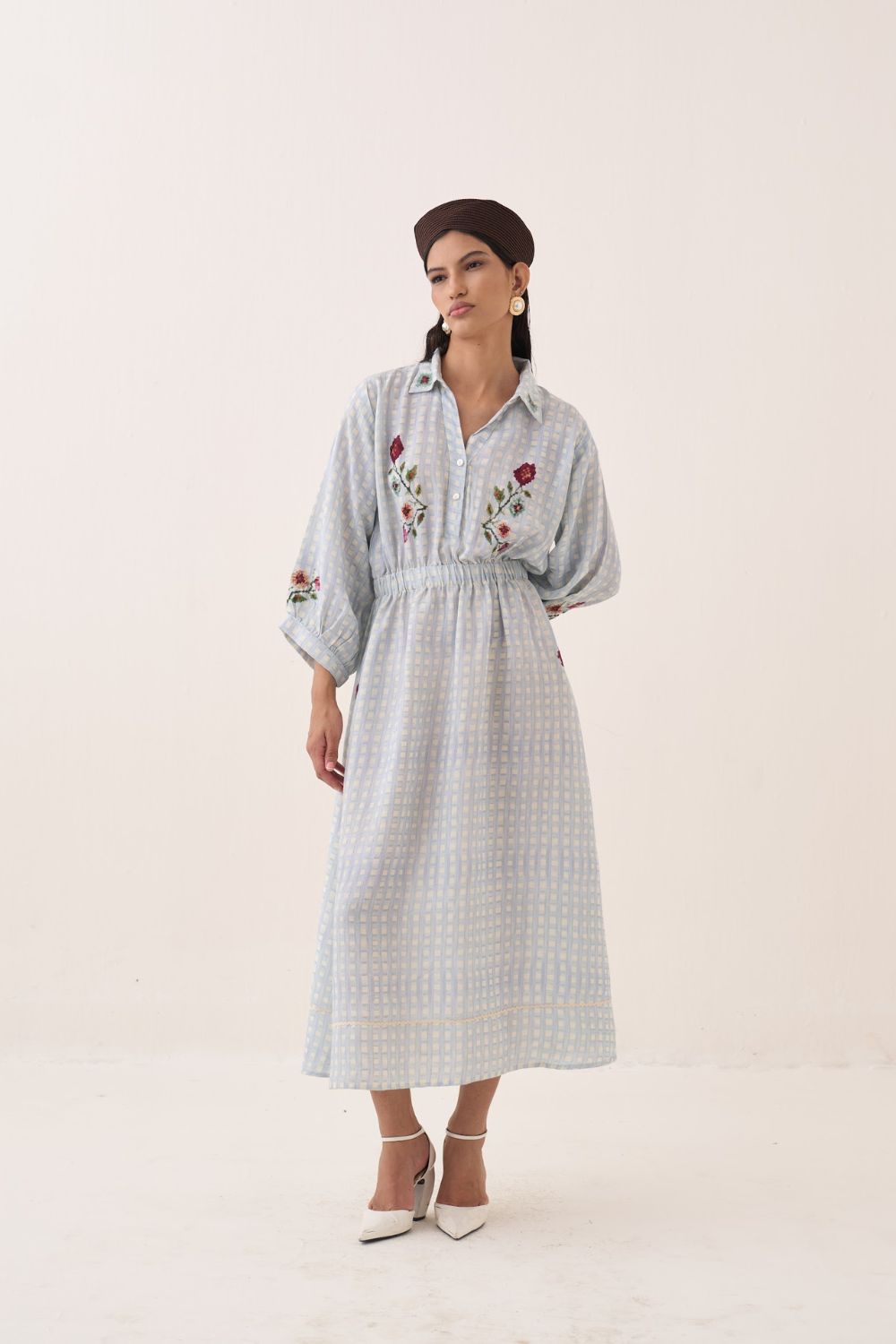 Gingham Poem Dress