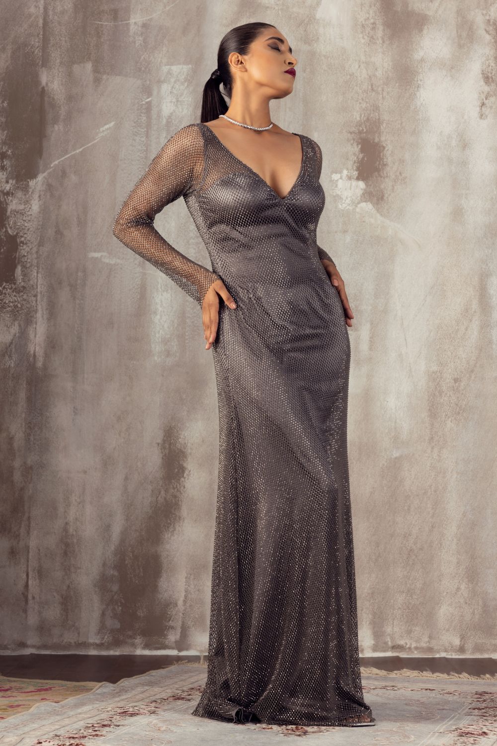 Mouse Grey Gown