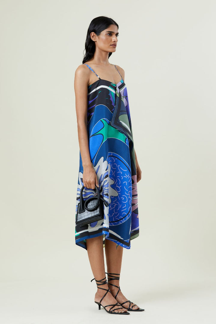 'Eira' Printed Dress