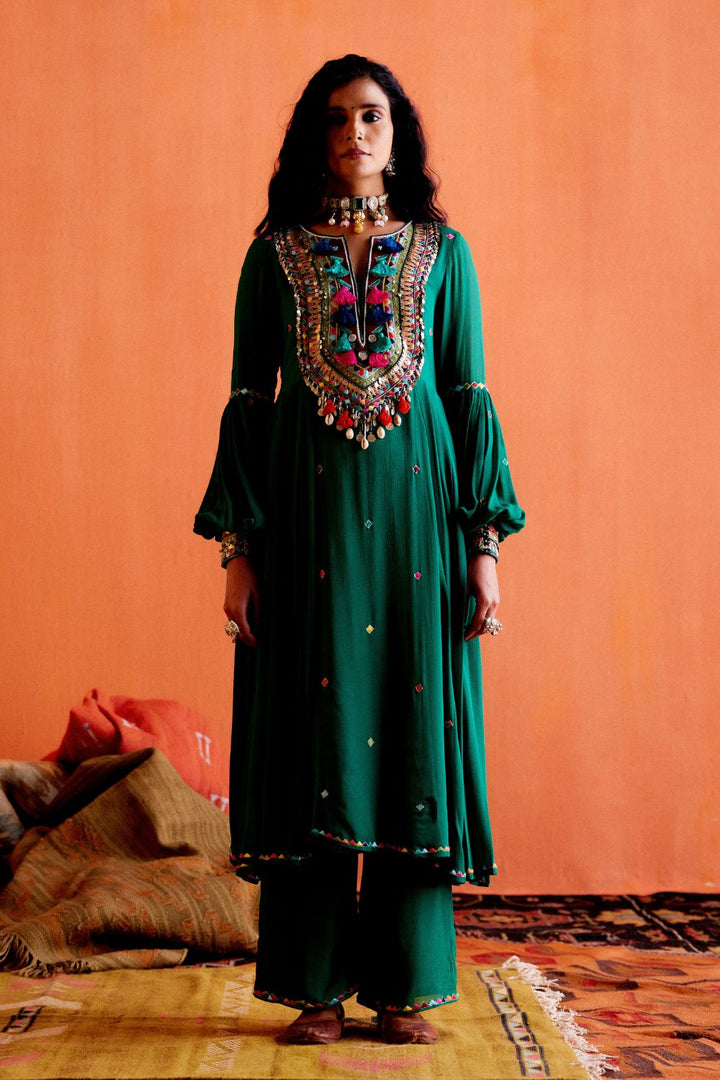 Arshad Green Kurta Set