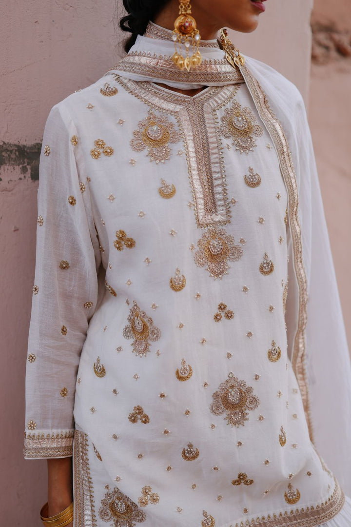 Halfmoon Sharara Set