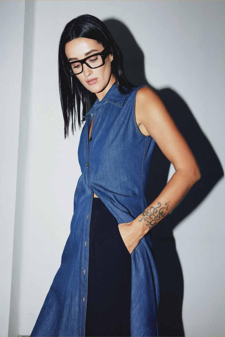 "Tomaso" Denim Dress