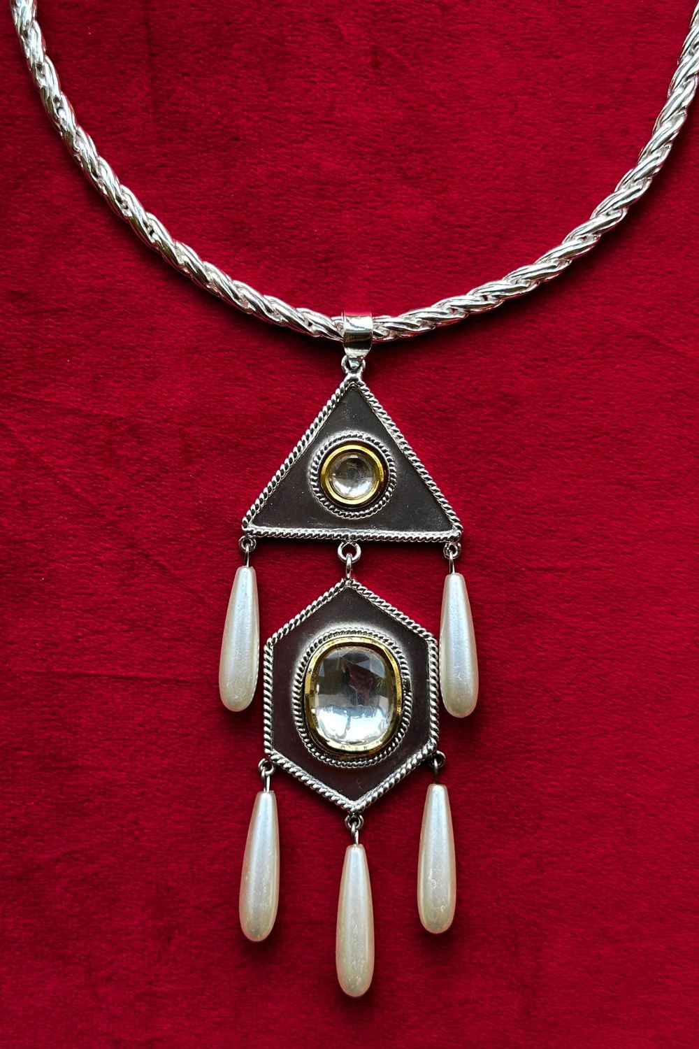 Polki Tribal Necklace