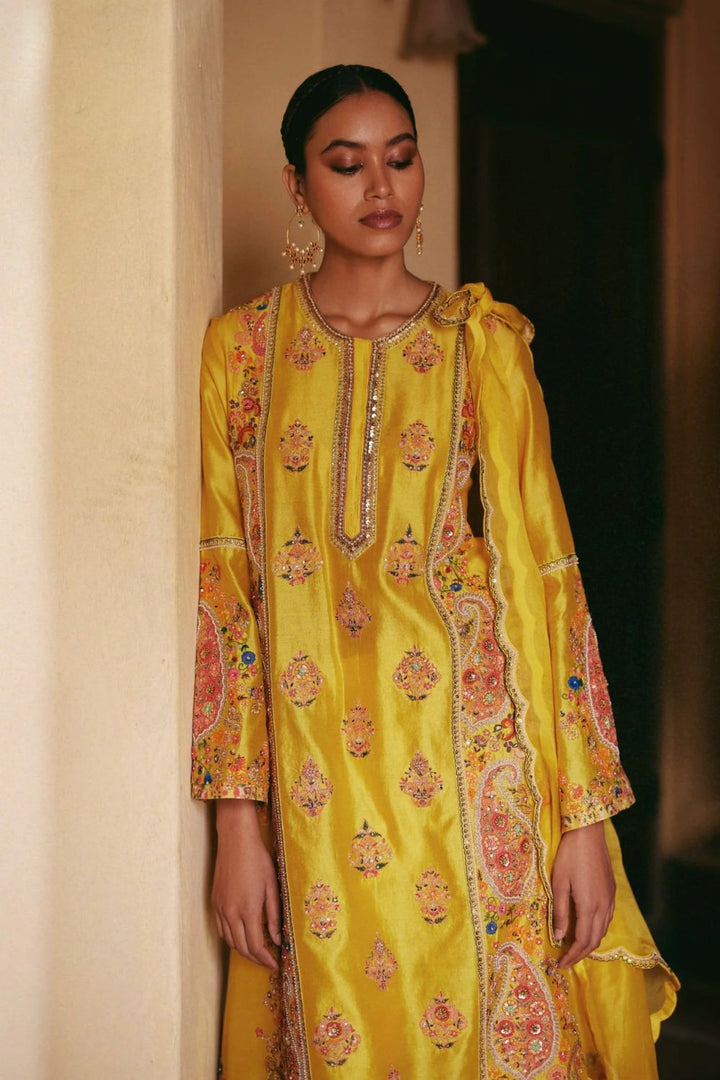 Aline Kurta with Pants and Dupatta