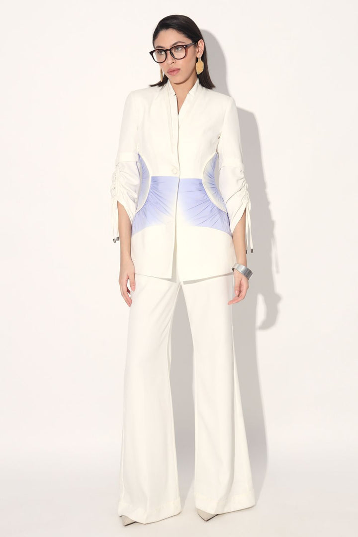 Ruched Pant Suit