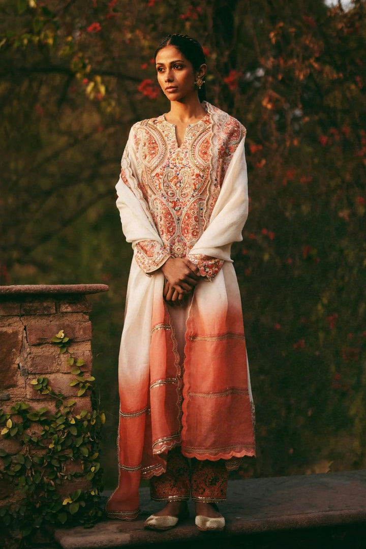 Aline Kurta With Pants And Dupatta