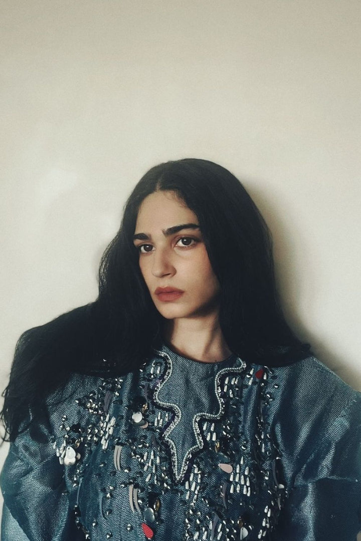 Kavya Trehan In Our Origami Dust Dress