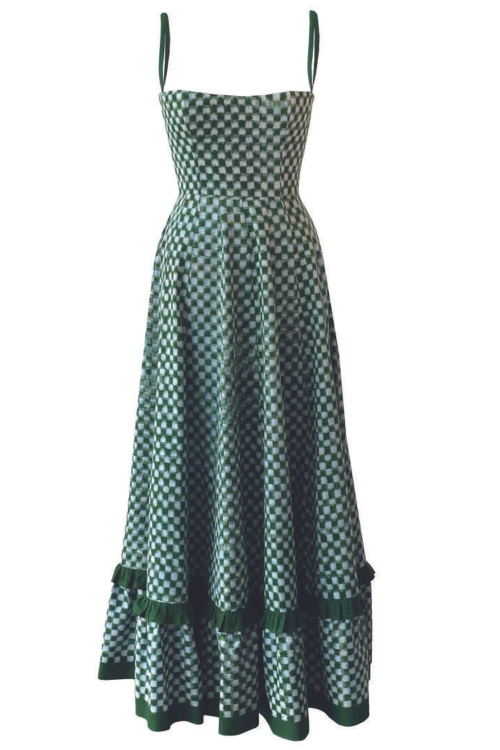 Green Checkmate Dress