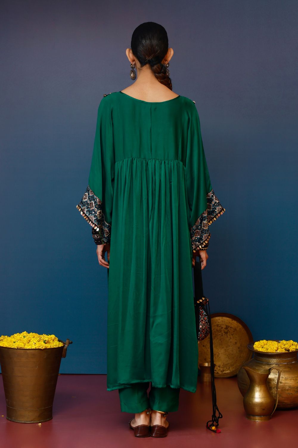 Saundh Green Kurta Set