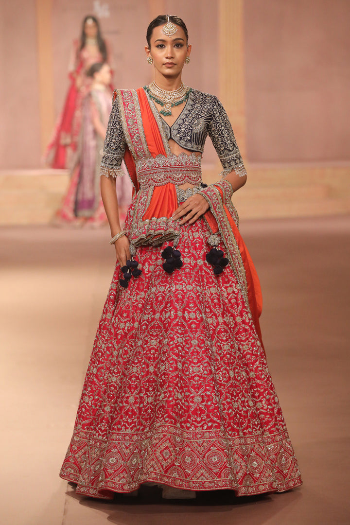 Rani Pink Lehenga Set