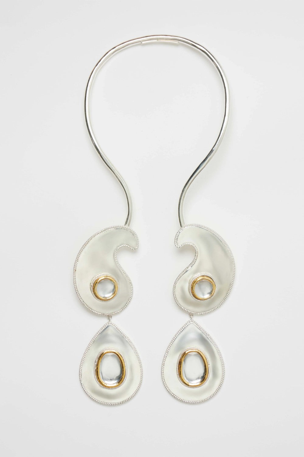 Polki Paisley Reverse Necklace