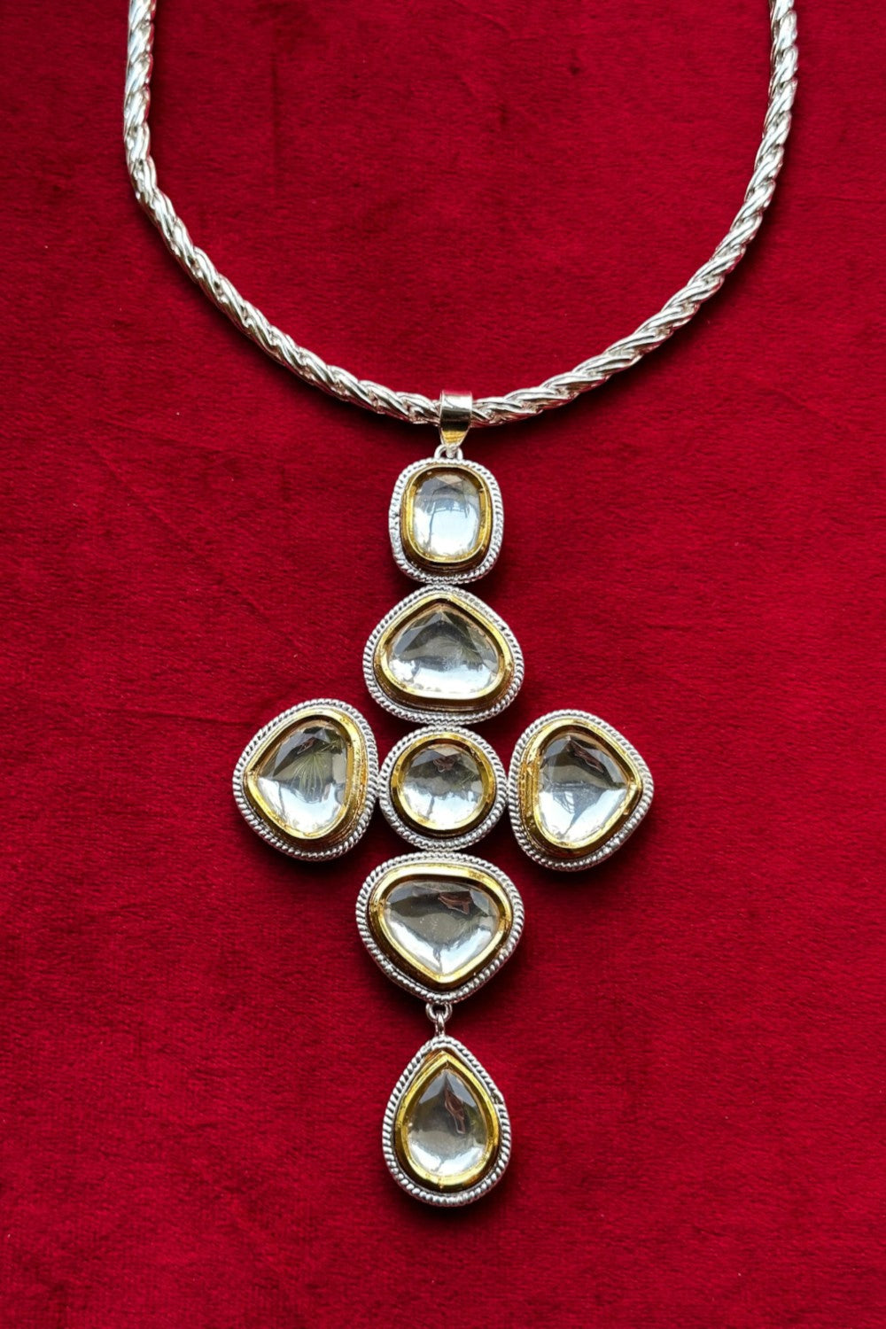Polki Bridge Necklace