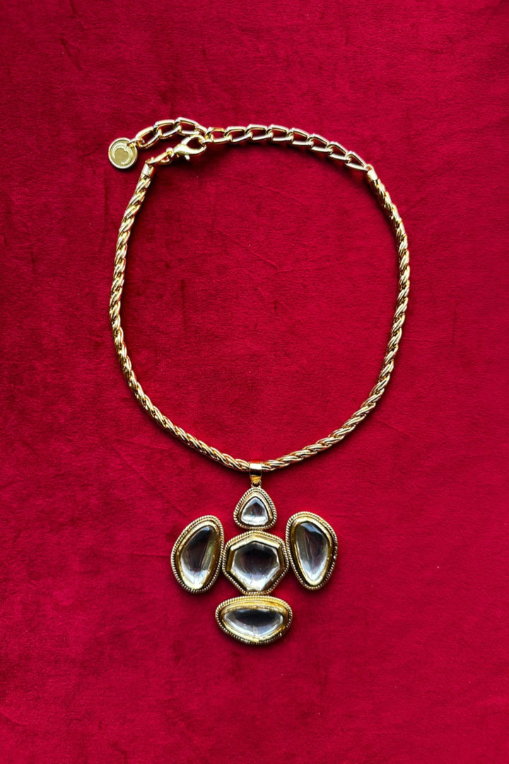 Polki Orb Necklace