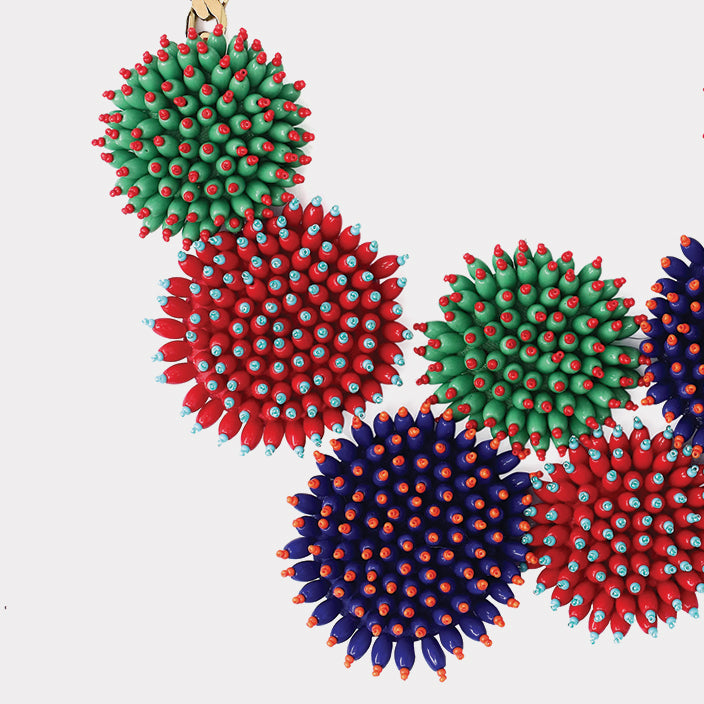 ANEMONE CLUSTER NECKLACE
