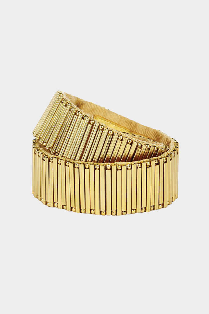 ART DECO MATCHSTICK WRAP BRACELET