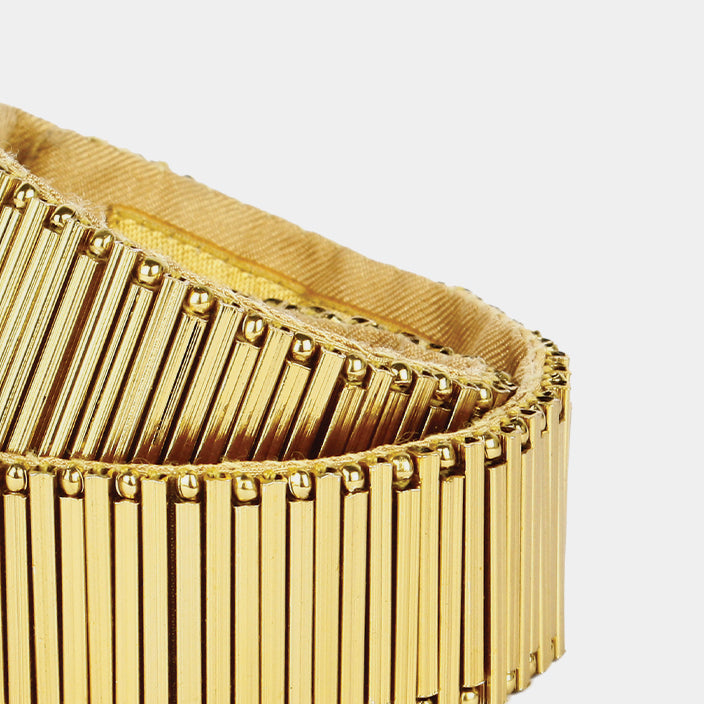 ART DECO MATCHSTICK WRAP BRACELET