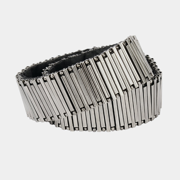 ART DECO MATCHSTICK WRAP BRACELET