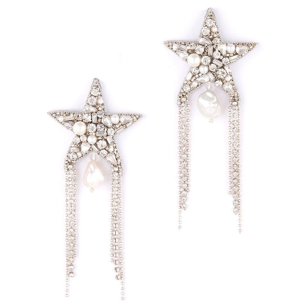 North star earrings