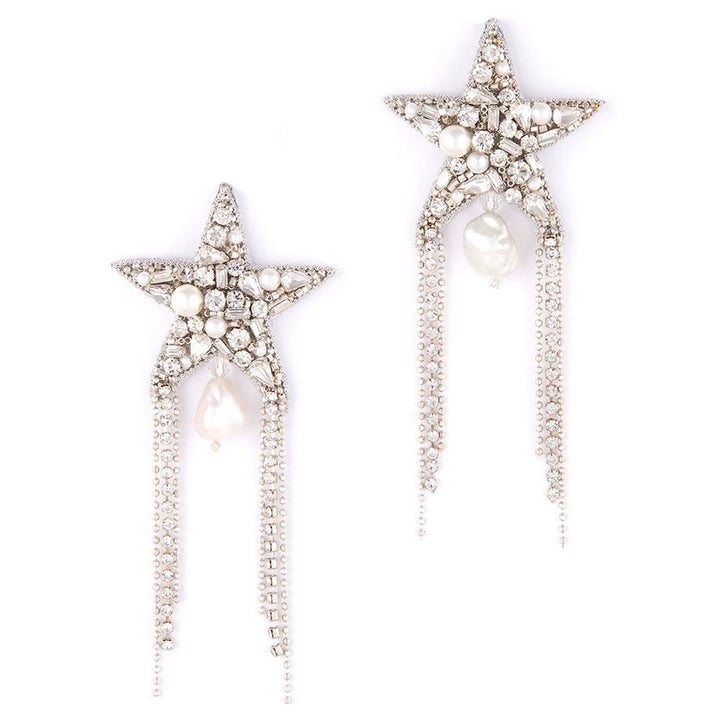 North star earrings