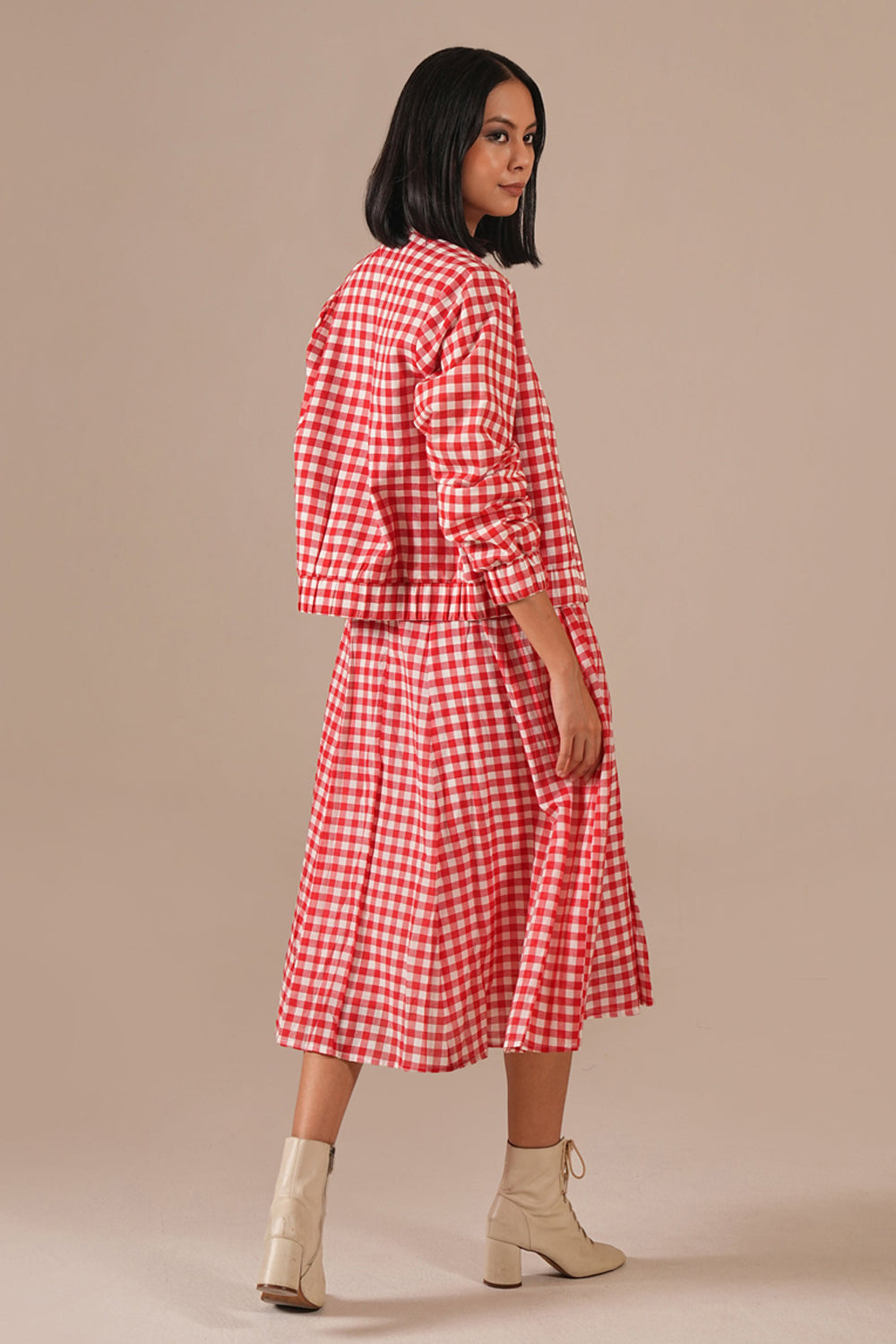 Cherry Luster Co-ord Set