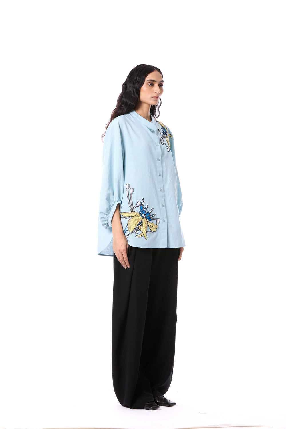 Clover Mist Embellished Shirt